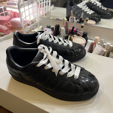 adidas superstar full black