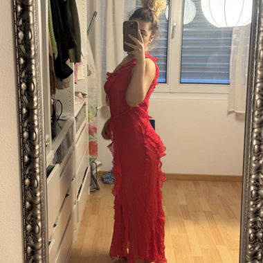 Red Evening Dress