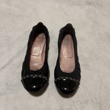 Schwarze Ballerinas