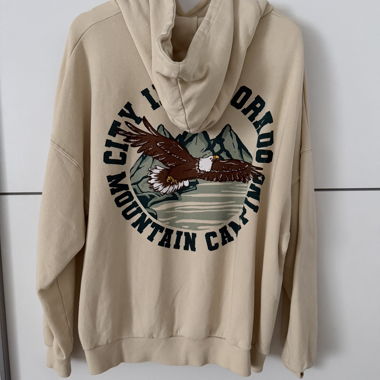 Beiger Denver Hoodie