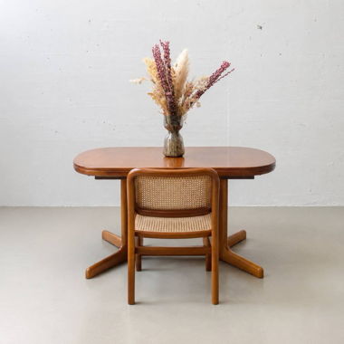 Elegant Lübke Extendable Dining Table made of Cherry Wood