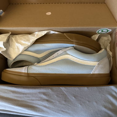 Ganz neue Vans hellblau Originalverpackung