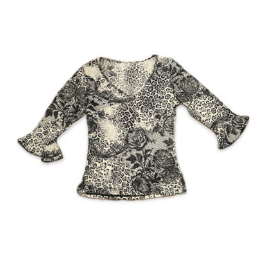 Maglia mesh vintage Y2K
