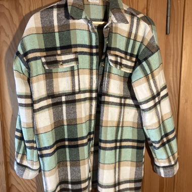 Karierte Flanellbluse 