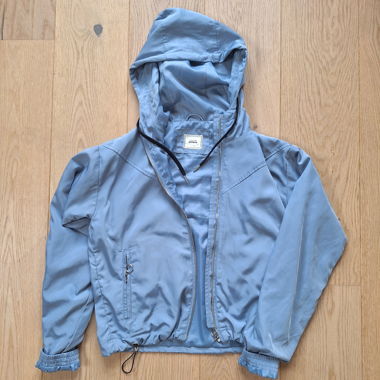 Light Blue Hoodie Jacket