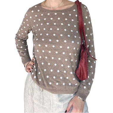 Pullover mit Punkten