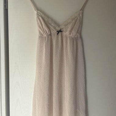 Vestito lingerie rosa