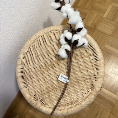 Branche décorative en coton