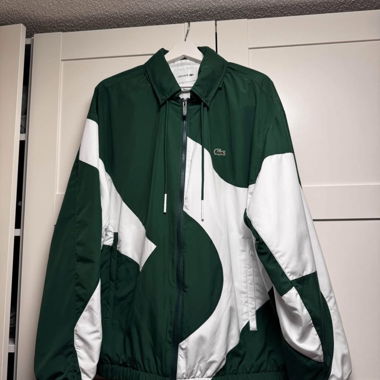 Lacoste Trainer gruen/weiss