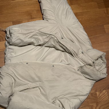 Veste beige oversize