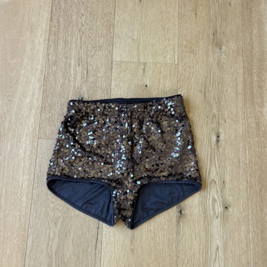 Short con paillettes