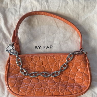 By Far mini borsa Rachel in pelle