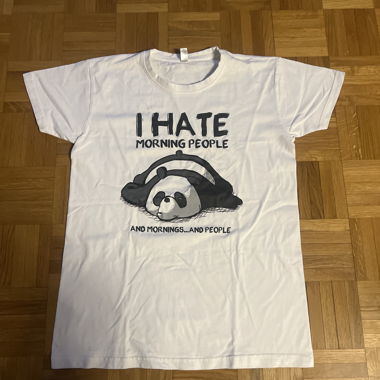 T-shirt con panda grafico