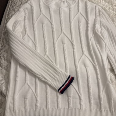 White Knit Sweater