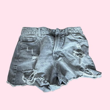 Short en denim gris FB Sister S