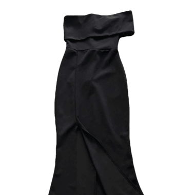 Robe longue noire