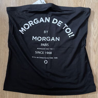 Morgan Black Sleeveless Top