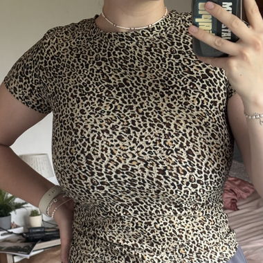 Shirt Leopard Muster