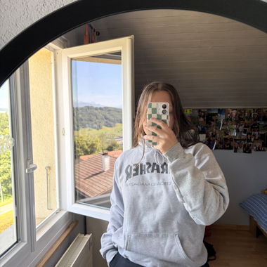 Thrasher grey hoodie