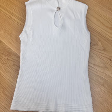 Guess Geripptes ärmelloses Top