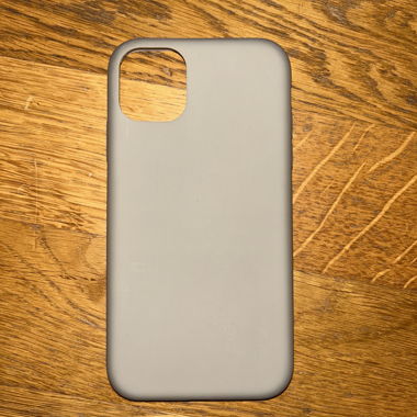 Cover grigia per iPhone 11