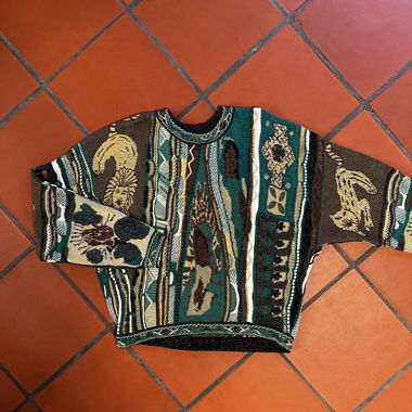Kaptial Gaudy Crew Sweater