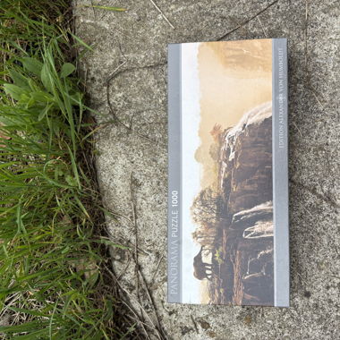 Panorama Puzzle Elefanten