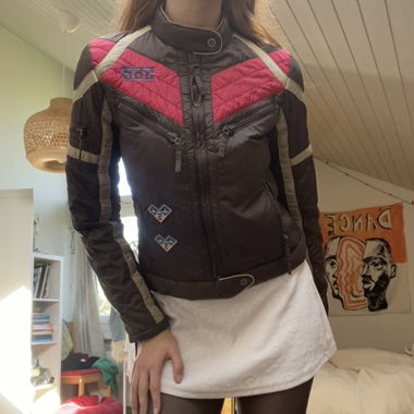 Vintage Mottorad Jacke