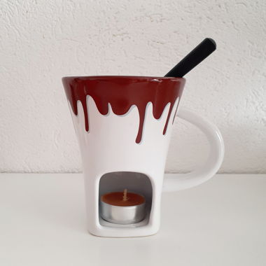 Schokoladenfondue Tasse Set