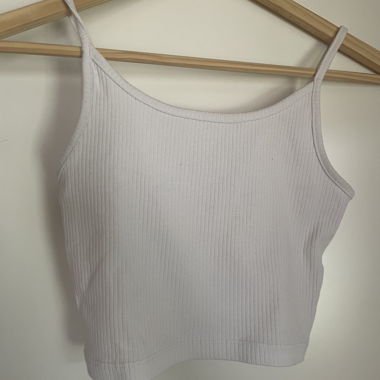 Crop Top Bianco