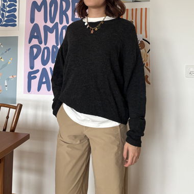 Knitted sweater