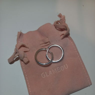 Silber Creolen GLOMBOU