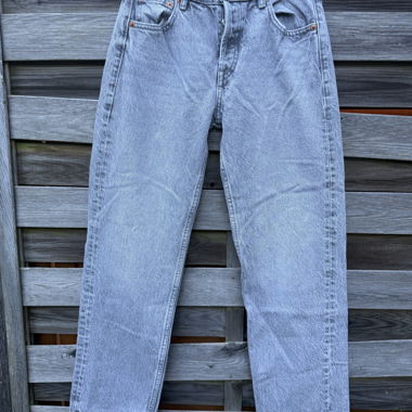  ZARA Mom-Jeans – grau, High Waist