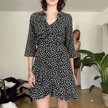 polka dot dress