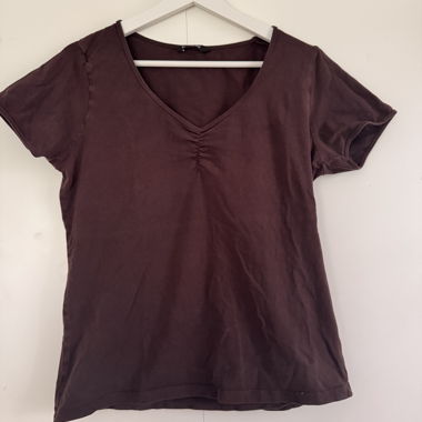 T-shirt bordeaux