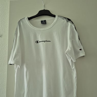 Champion T-Shirt Weiss – L