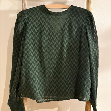 Grüne Bluse