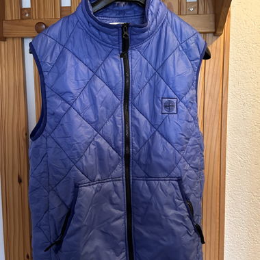 Doudoune sans manches Stone Island bleue