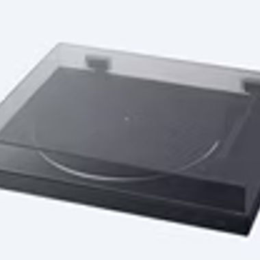 Plattenspieler mit Abdeckung