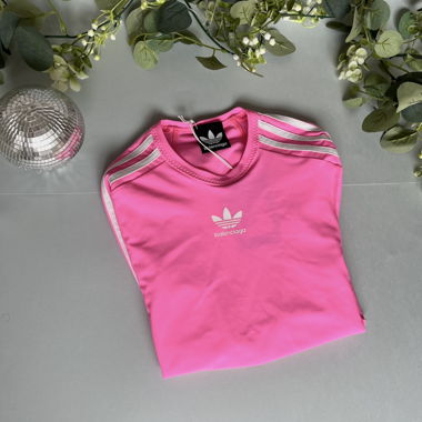 Balenciaga x Adidas Rosa Langarmoberteil