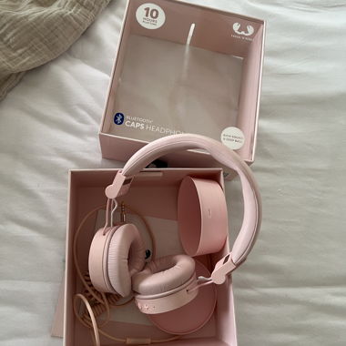 Fresh N Rebel Overhead Headphones rosa pink