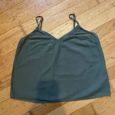 Crop top verde di Vera Moda taglia L