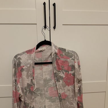 Cardigan à fleurs