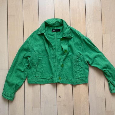 Jeans Jacket green