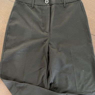 Pantalon large élégant en tissu