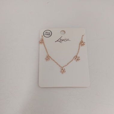 Collana con pendenti a fiori