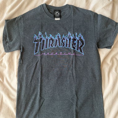 T-Shirt Thrasher grigia S