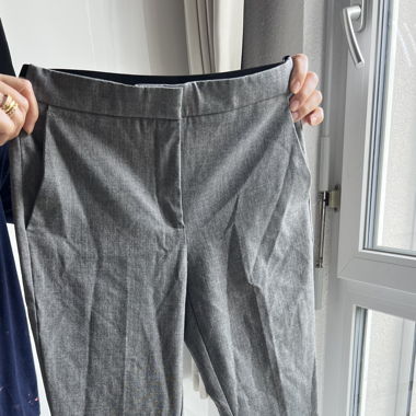 Graue Hose