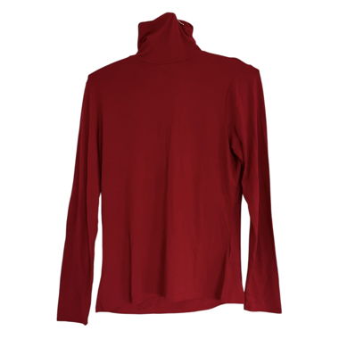 Roter Rollkragenoberteil