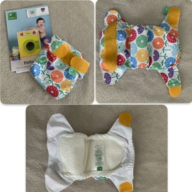 Totsbots Teenyfit (AIO) Newborn Dandy Stoffwindel